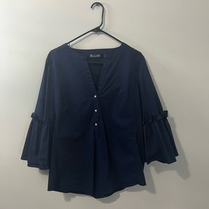 New York & Company blue top